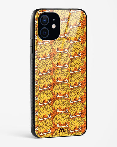 Mera Mera Devil Fruit Glass Case Phone Cover (Apple)