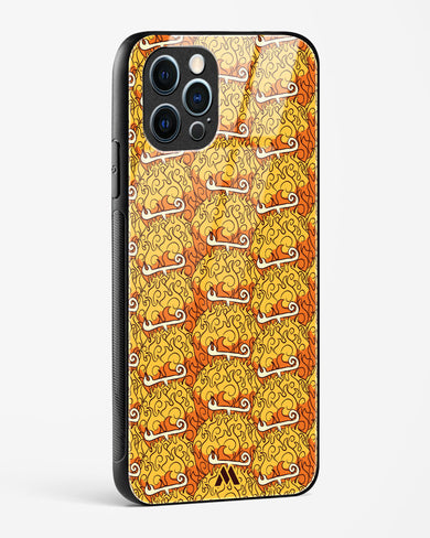 Mera Mera Devil Fruit Glass Case Phone Cover (Apple)