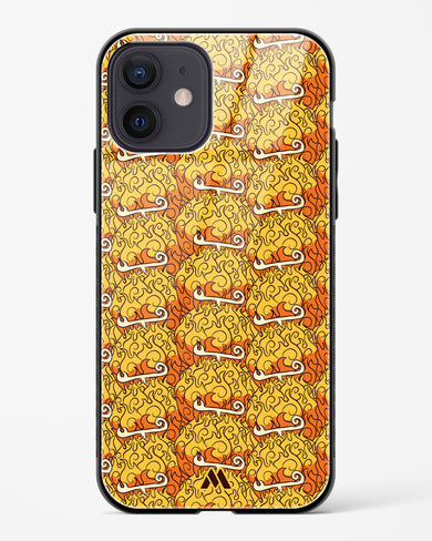 Mera Mera Devil Fruit Glass Case Phone Cover (Apple)