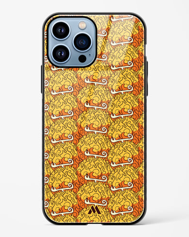 Mera Mera Devil Fruit Glass Case Phone Cover (Apple)