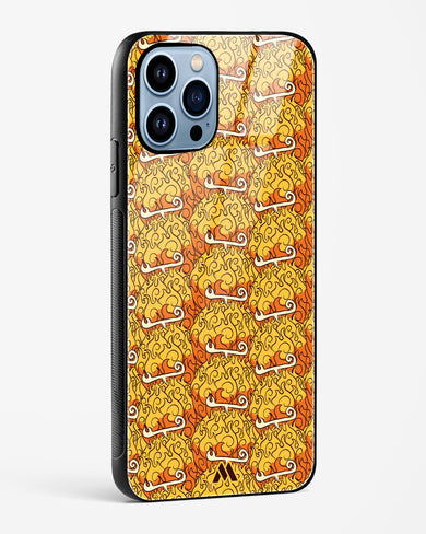 Mera Mera Devil Fruit Glass Case Phone Cover (Apple)