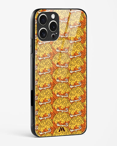 Mera Mera Devil Fruit Glass Case Phone Cover (Apple)