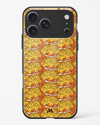 Mera Mera Devil Fruit Glass Case Phone Cover (Apple)