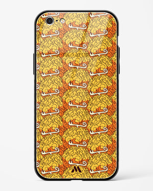 Mera Mera Devil Fruit Glass Case Phone Cover (Apple)