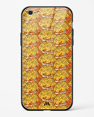 Mera Mera Devil Fruit Glass Case Phone Cover (Apple)