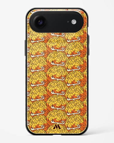 Mera Mera Devil Fruit Glass Case Phone Cover (Apple)