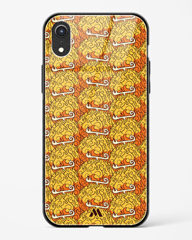 Mera Mera Devil Fruit Glass Case Phone Cover (Apple)