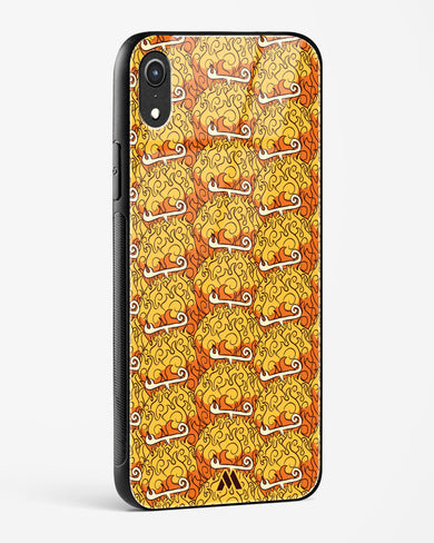 Mera Mera Devil Fruit Glass Case Phone Cover (Apple)