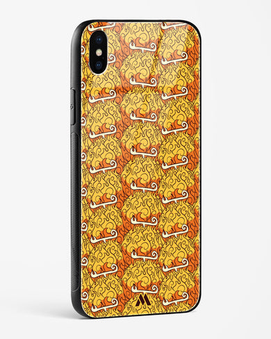 Mera Mera Devil Fruit Glass Case Phone Cover (Apple)