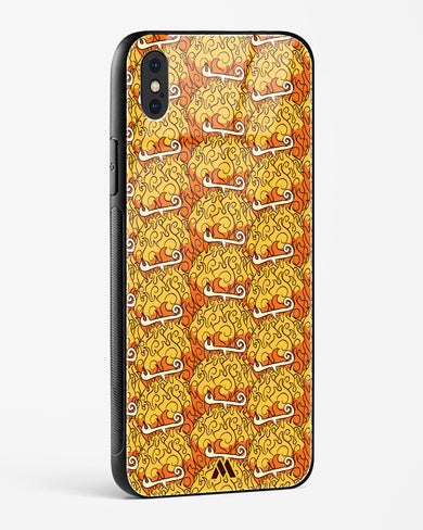 Mera Mera Devil Fruit Glass Case Phone Cover (Apple)