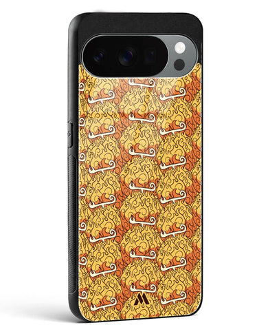 Mera Mera Devil Fruit Glass Case Phone Cover (Google)