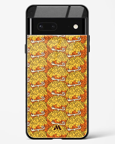 Mera Mera Devil Fruit Glass Case Phone Cover (Google)