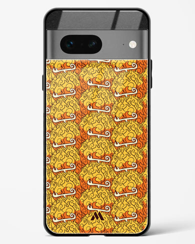 Mera Mera Devil Fruit Glass Case Phone Cover (Google)