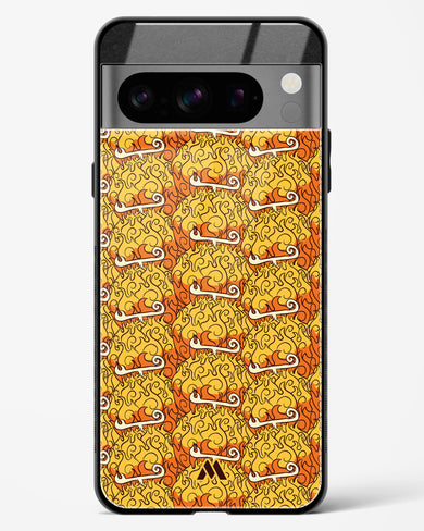 Mera Mera Devil Fruit Glass Case Phone Cover (Google)