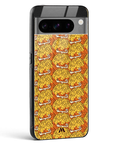 Mera Mera Devil Fruit Glass Case Phone Cover (Google)