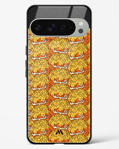 Mera Mera Devil Fruit Glass Case Phone Cover (Google)