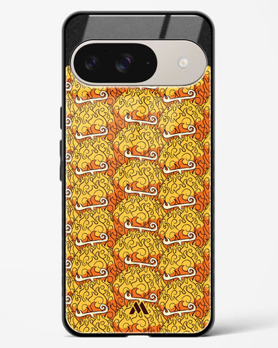 Mera Mera Devil Fruit Glass Case Phone Cover (Google)