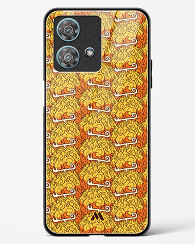 Mera Mera Devil Fruit Glass Case Phone Cover (Motorola)