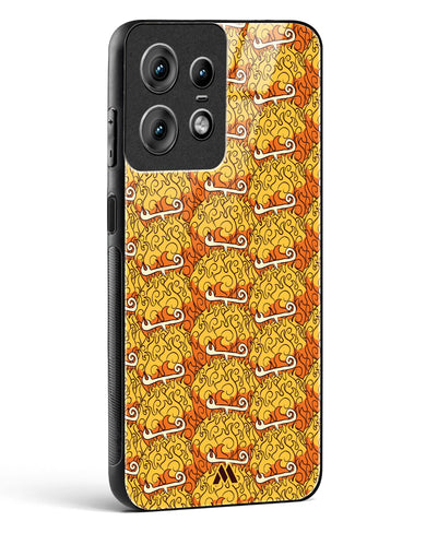 Mera Mera Devil Fruit Glass Case Phone Cover (Motorola)