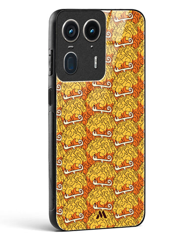 Mera Mera Devil Fruit Glass Case Phone Cover (Motorola)