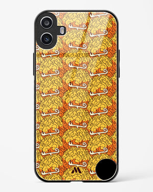 Mera Mera Devil Fruit Glass Case Phone Cover (Nothing)