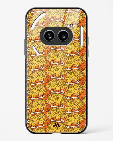 Mera Mera Devil Fruit Glass Case Phone Cover (Nothing)