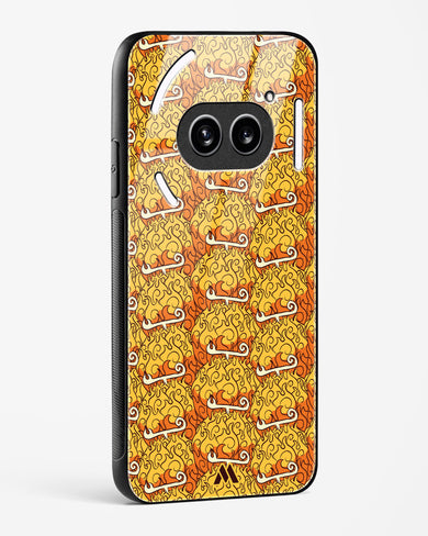 Mera Mera Devil Fruit Glass Case Phone Cover (Nothing)