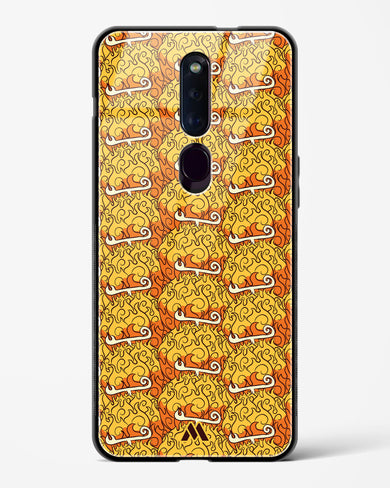 Mera Mera Devil Fruit Glass Case Phone Cover (Oppo)