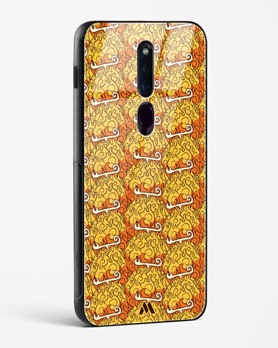 Mera Mera Devil Fruit Glass Case Phone Cover (Oppo)