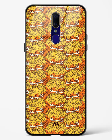 Mera Mera Devil Fruit Glass Case Phone Cover (Oppo)