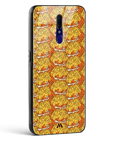 Mera Mera Devil Fruit Glass Case Phone Cover (Oppo)