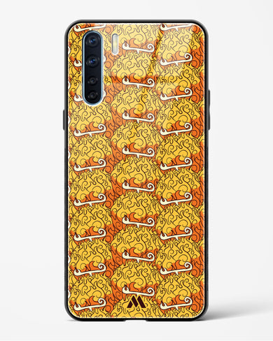 Mera Mera Devil Fruit Glass Case Phone Cover (Oppo)