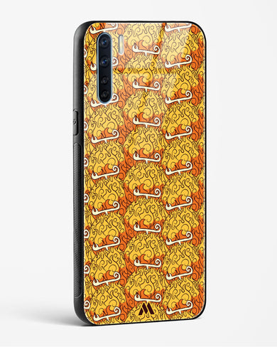 Mera Mera Devil Fruit Glass Case Phone Cover (Oppo)