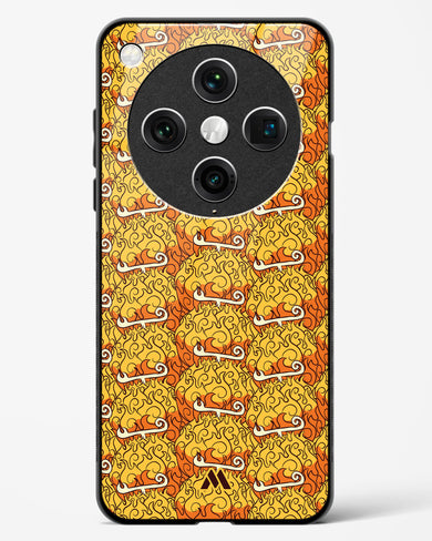 Mera Mera Devil Fruit Glass Case Phone Cover (Oppo)