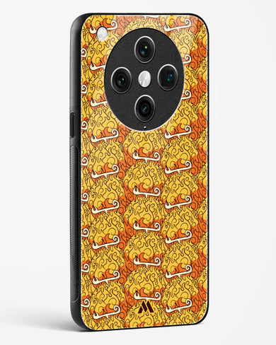 Mera Mera Devil Fruit Glass Case Phone Cover (Oppo)