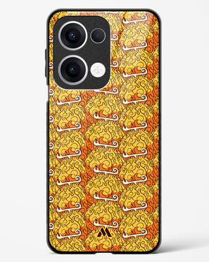 Mera Mera Devil Fruit Glass Case Phone Cover (Oppo)