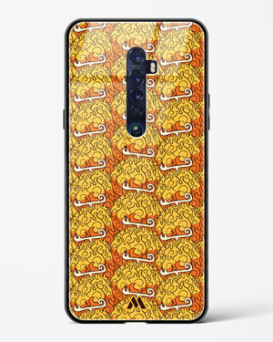 Mera Mera Devil Fruit Glass Case Phone Cover (Oppo)