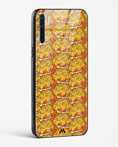 Mera Mera Devil Fruit Glass Case Phone Cover (Oppo)