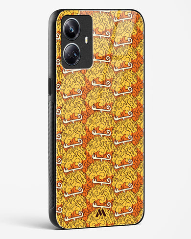 Mera Mera Devil Fruit Glass Case Phone Cover (Realme)