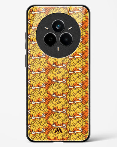 Mera Mera Devil Fruit Glass Case Phone Cover (Realme)