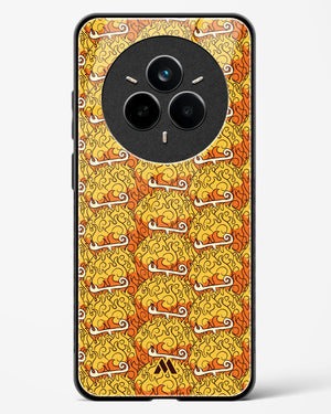 Mera Mera Devil Fruit Glass Case Phone Cover (Realme)