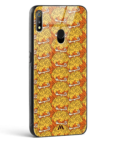 Mera Mera Devil Fruit Glass Case Phone Cover (Realme)