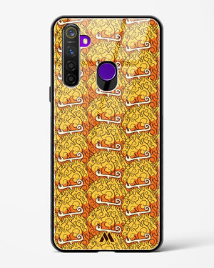 Mera Mera Devil Fruit Glass Case Phone Cover (Realme)