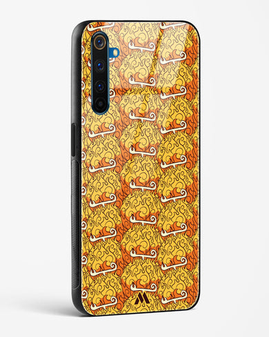 Mera Mera Devil Fruit Glass Case Phone Cover (Realme)
