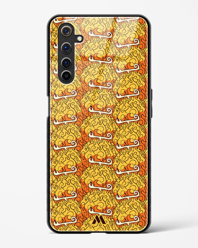 Mera Mera Devil Fruit Glass Case Phone Cover (Realme)