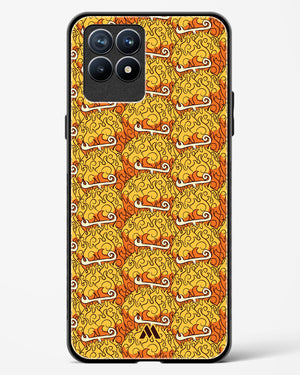 Mera Mera Devil Fruit Glass Case Phone Cover (Realme)