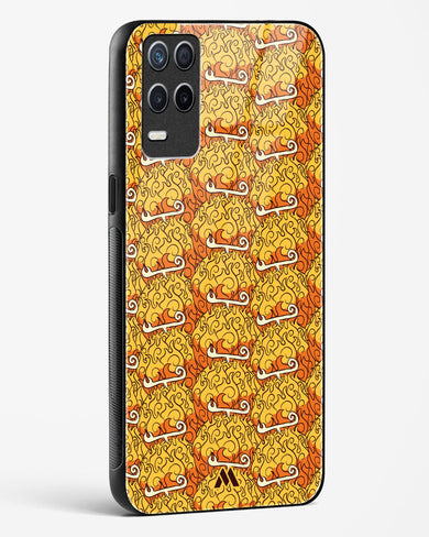 Mera Mera Devil Fruit Glass Case Phone Cover (Realme)