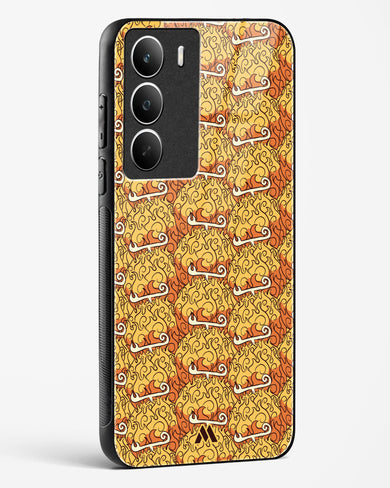 Mera Mera Devil Fruit Glass Case Phone Cover (Realme)