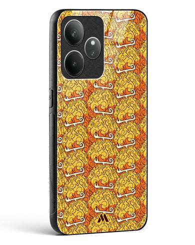 Mera Mera Devil Fruit Glass Case Phone Cover (Realme)