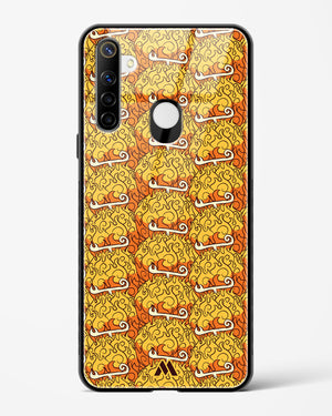 Mera Mera Devil Fruit Glass Case Phone Cover (Realme)